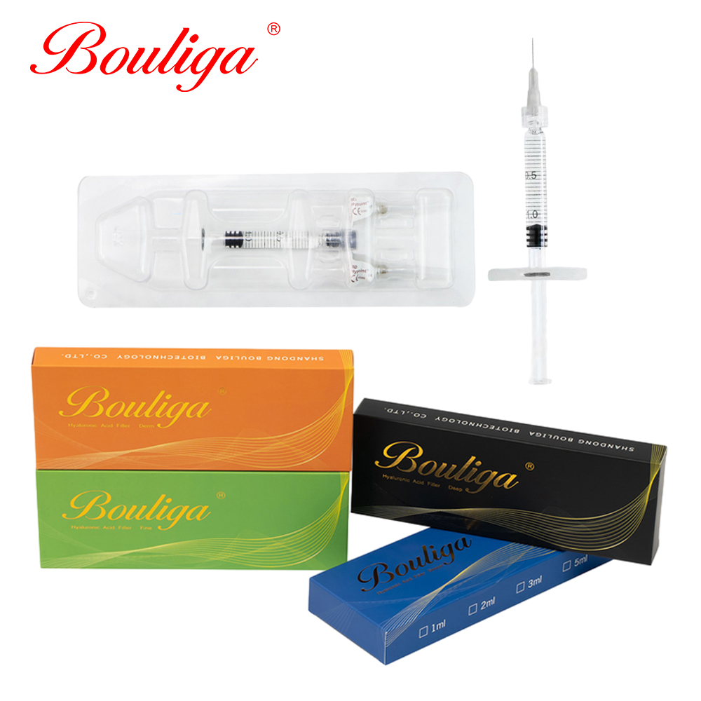 2 ml Bouliga Anti-Aging-Faltenfüller-Injektions-Hyaluronsäure-Gel
